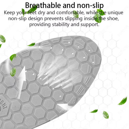 1 Pair Acupressure Foot Insoles for Men Women Orthopedic Gel Magnetic Shoe Inserts Magnet Technology Support Insole