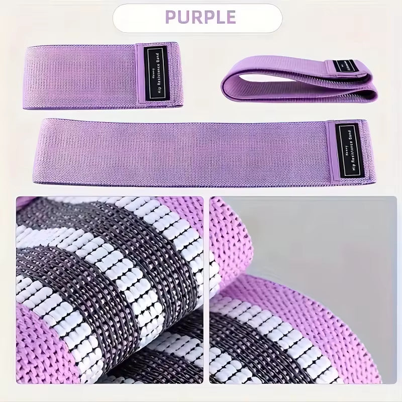 Squat Yoga Resistance Band Cotton Lift Band Butt Lifting Band Squat Exercise Loop Resistance Band Tension Band