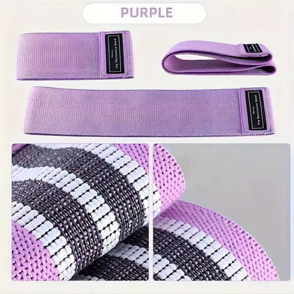 Squat Yoga Resistance Band Cotton Lift Band Butt Lifting Band Squat Exercise Loop Resistance Band Tension Band