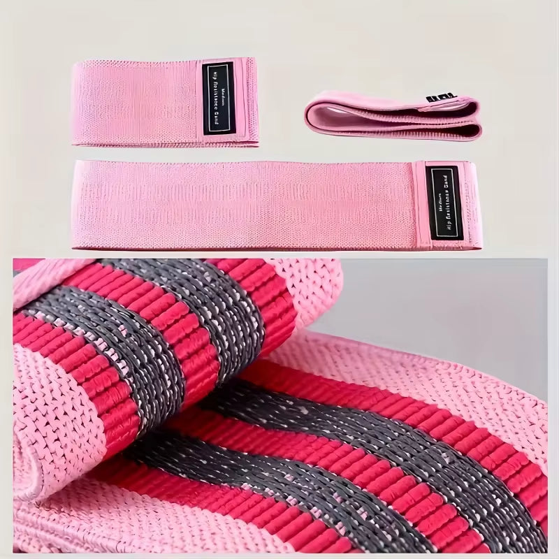 Squat Yoga Resistance Band Cotton Lift Band Butt Lifting Band Squat Exercise Loop Resistance Band Tension Band