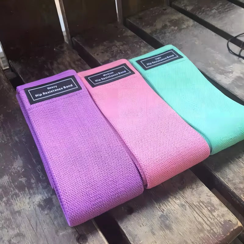 Squat Yoga Resistance Band Cotton Lift Band Butt Lifting Band Squat Exercise Loop Resistance Band Tension Band