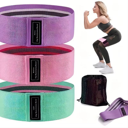 Squat Yoga Resistance Band Cotton Lift Band Butt Lifting Band Squat Exercise Loop Resistance Band Tension Band